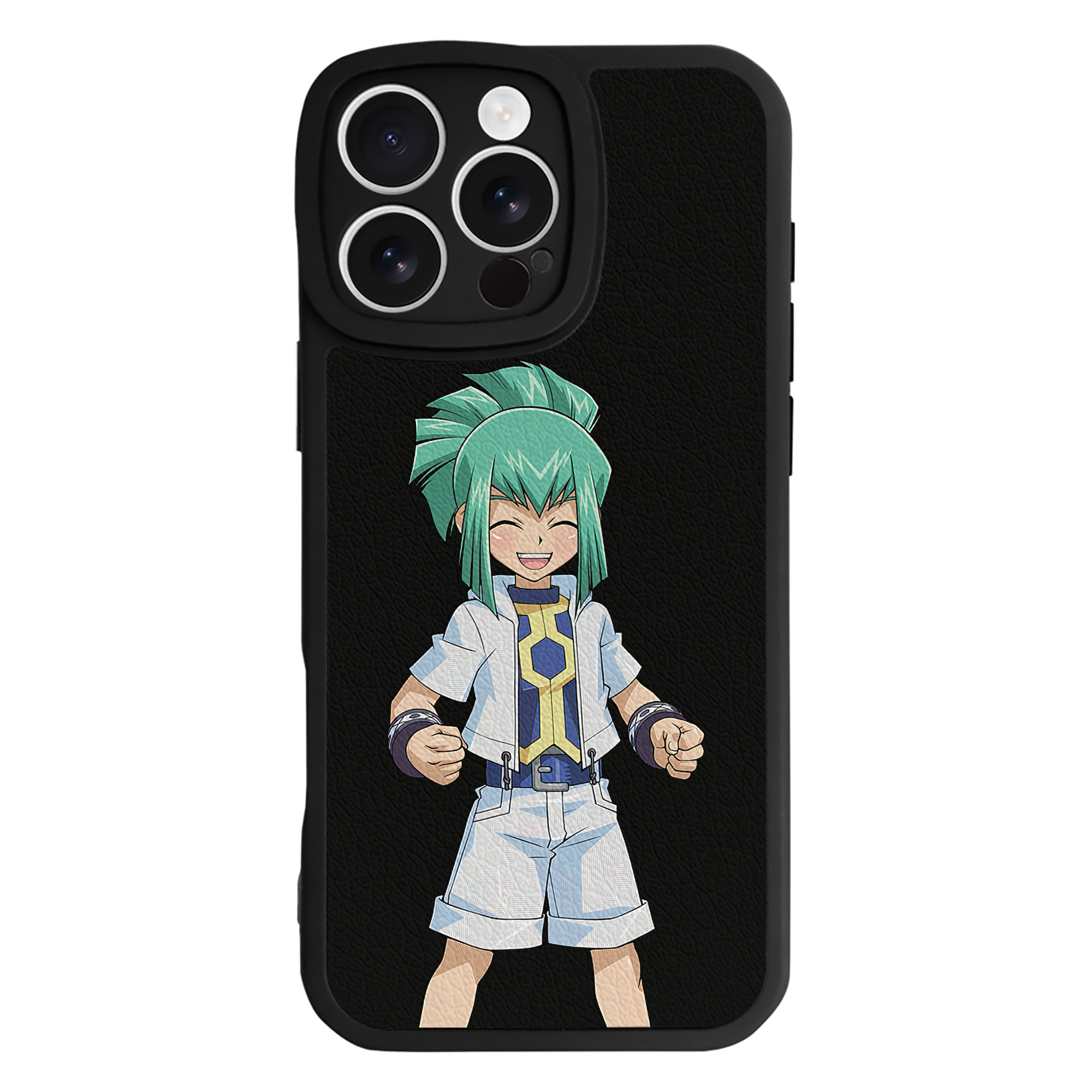 遊☆戯☆王 Yu-Gi-Oh! 【iPhone 16シリーズ対応】シリコンスマホケース（レザー調） 材質：シリコン